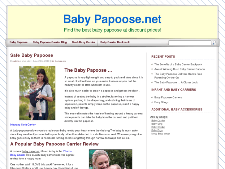 www.babypapoose.net