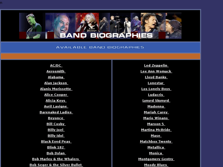 www.bandbiographies.com