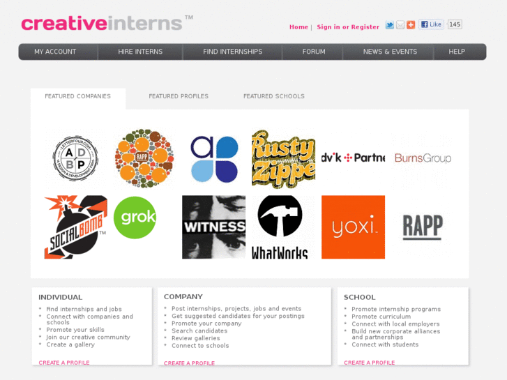 www.creative-interns.com