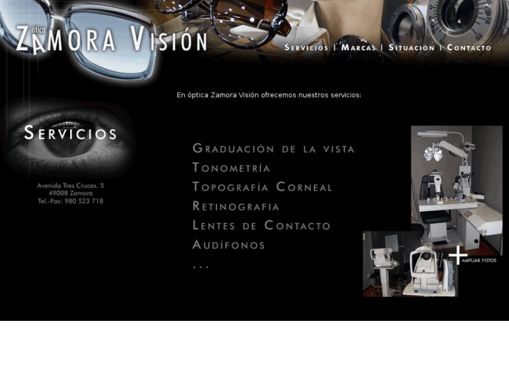 www.opticazamoravision.com