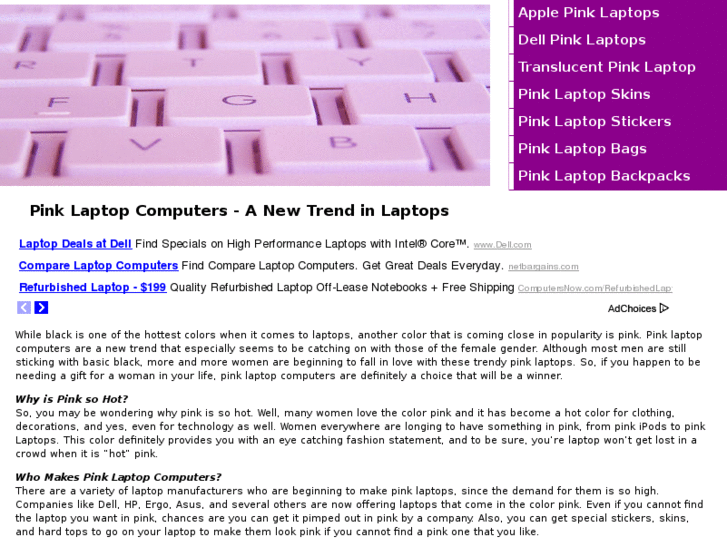 www.pinklaptopcomputers.com