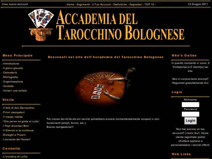 www.tarocchinobolognese.it