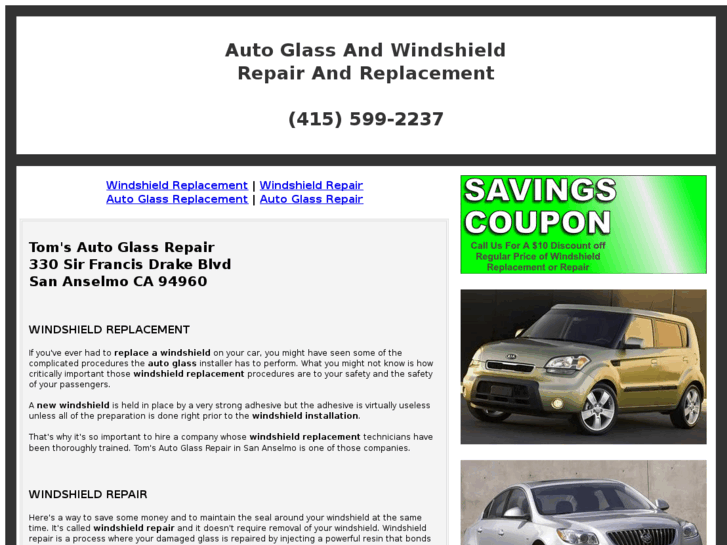 www.tomsautoglassrepairsananselmoca.com