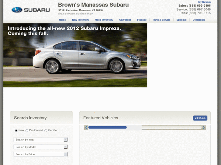 www.brownsmanassassubaru.com