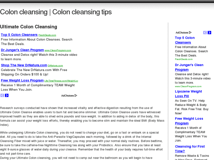 www.coloncleaningproducts.com