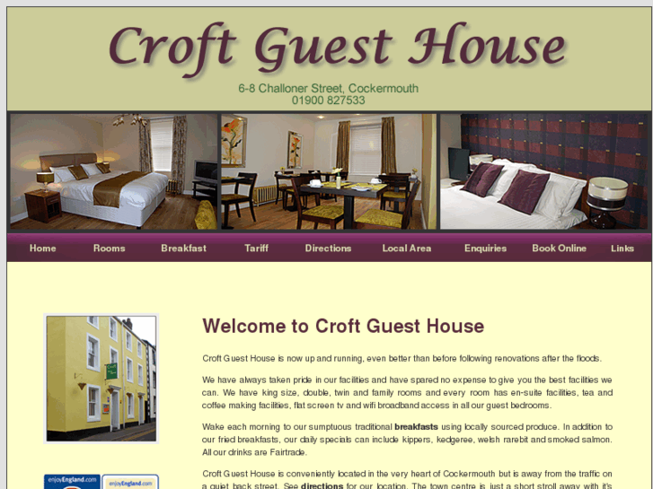 www.croft-guesthouse.com