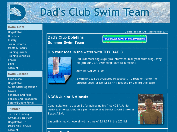 www.dadsclub-swimteam.com