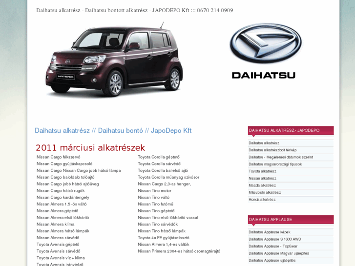 www.daihatsualkatresz.com