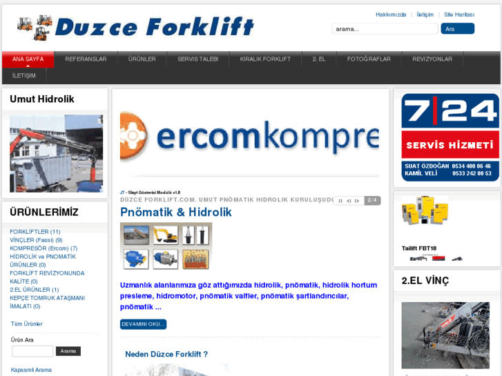 www.duzceforklift.com