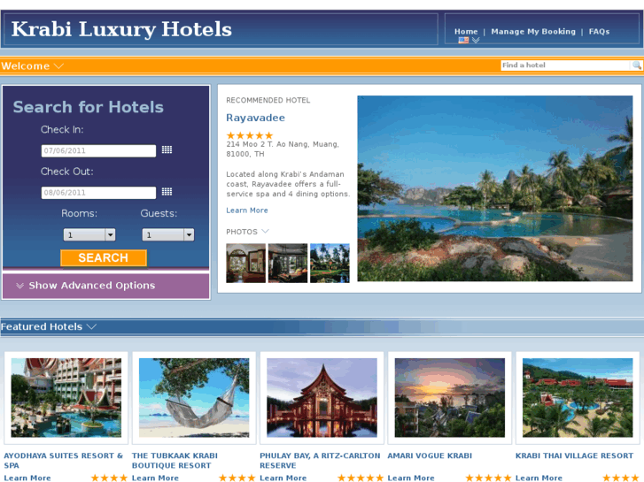 www.krabiluxuryhotels.com