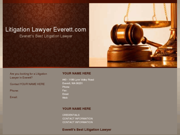 www.litigationlawyereverett.com