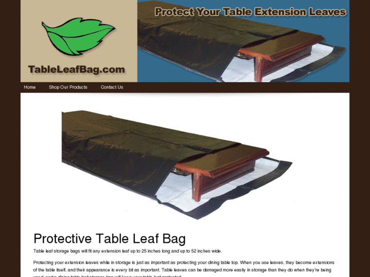 www.tableleafbag.com