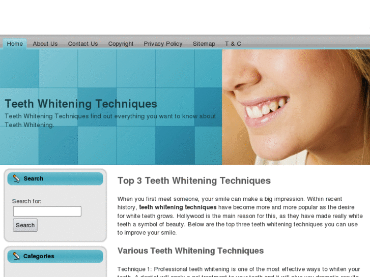 www.teethwhiteningtechniquesnow.com