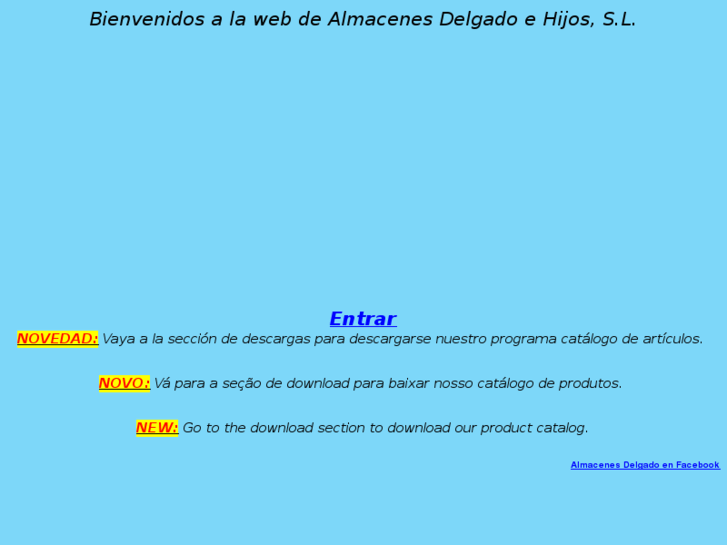 www.almacenesdelgado.es