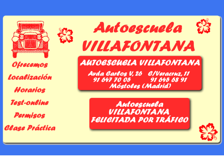 www.autoescuelavillafontana.com