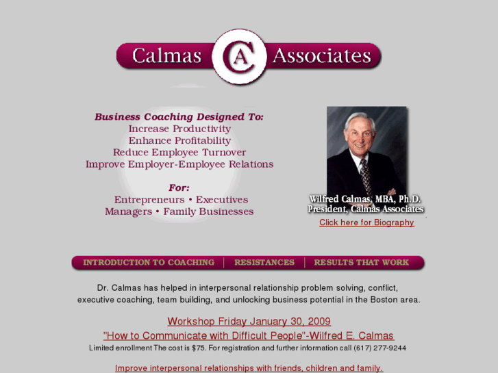 www.calmasassociates.com