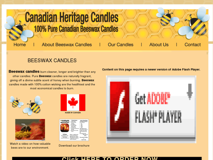 www.chcbeeswaxcandles.com