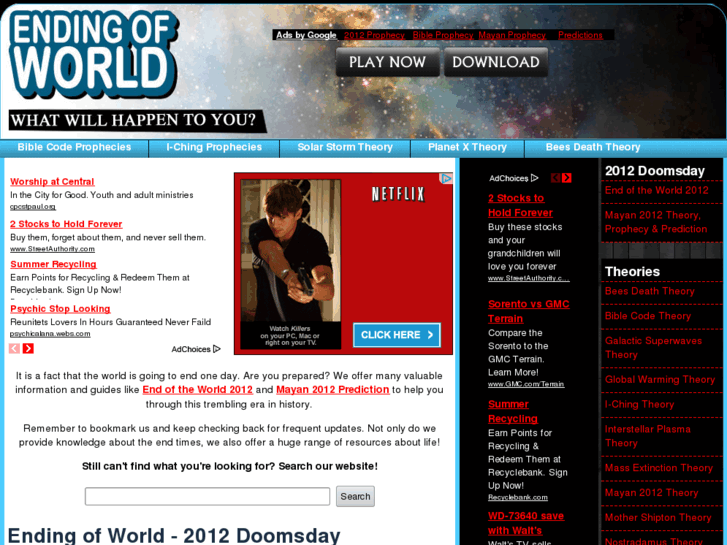 www.endingofworld.com