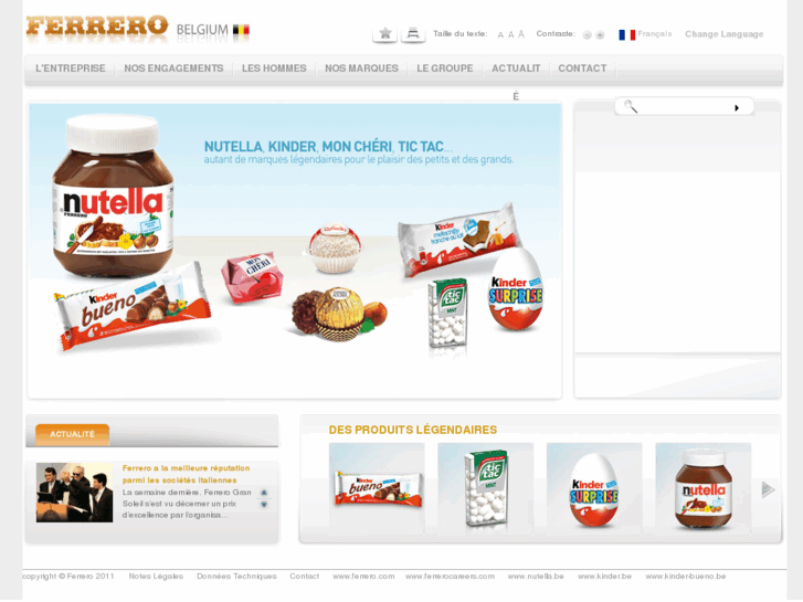 www.ferrero.be