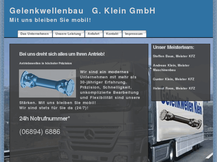 www.gelenkwellen-klein.com