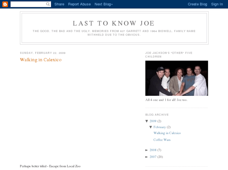 www.lasttoknowjoe.com
