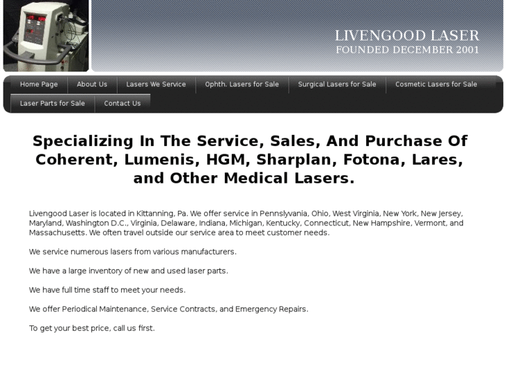 www.livengoodlaser.com