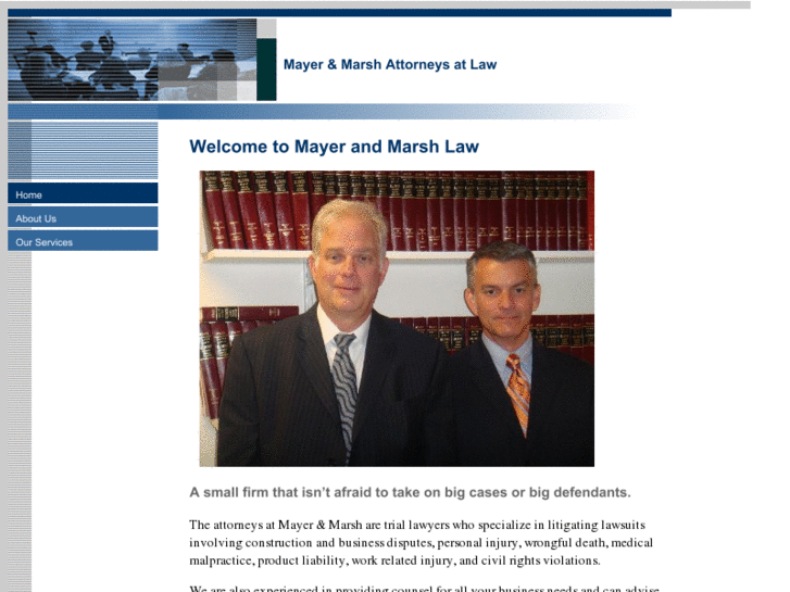 www.mayerandmarshlaw.com