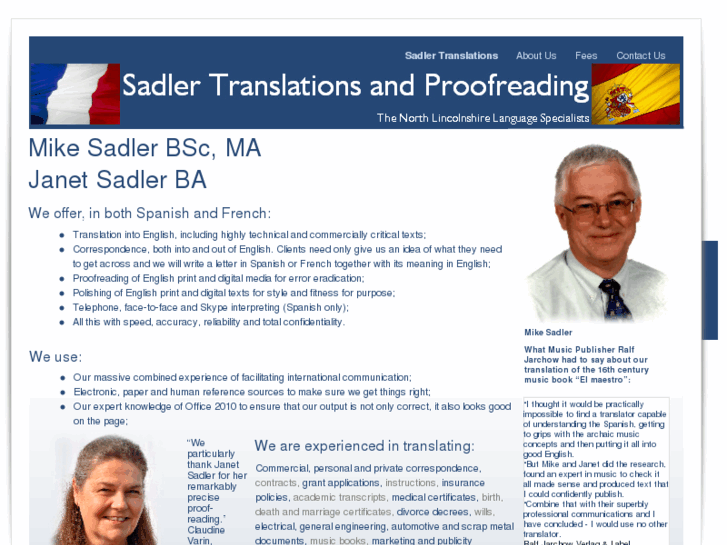 www.sadlertranslations.co.uk