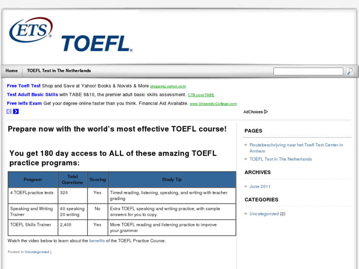 www.toefl-practice-course.com