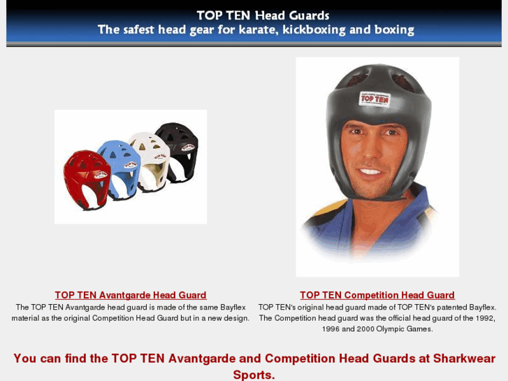 www.toptenheadgear.com