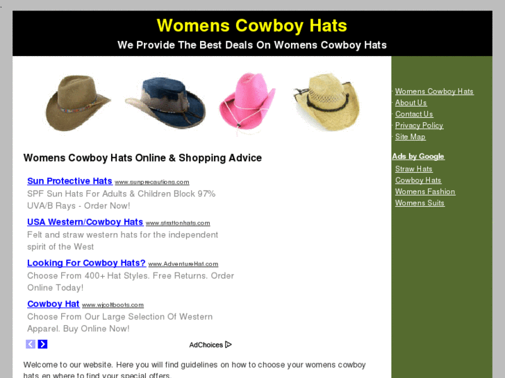 www.womenscowboyhats.net