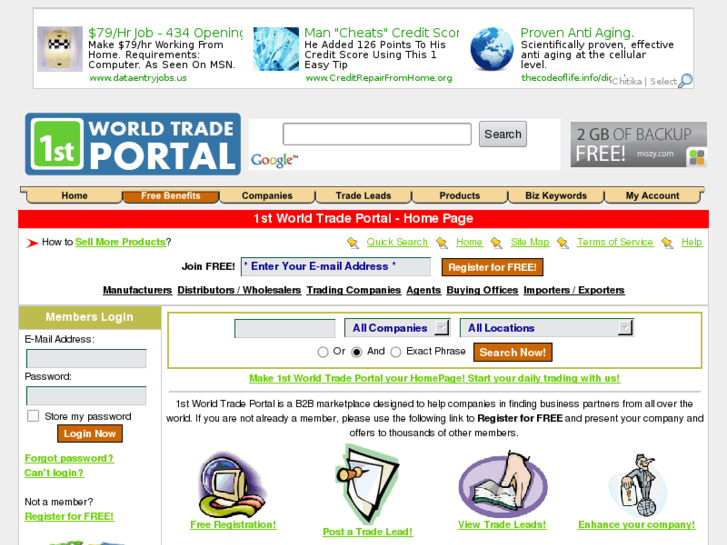 www.1stworldtradeportal.com