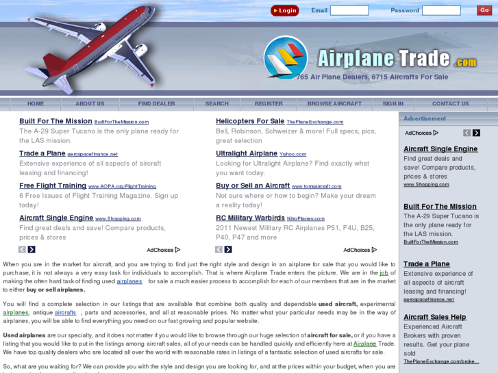 www.airplane-trade.com