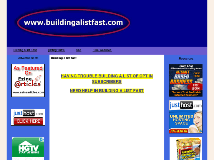 www.buildingalistfast.com