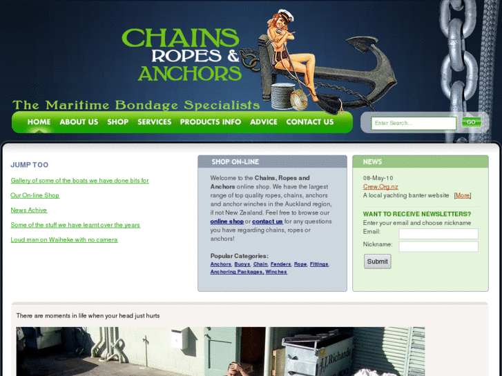 www.chainsropesandanchors.com