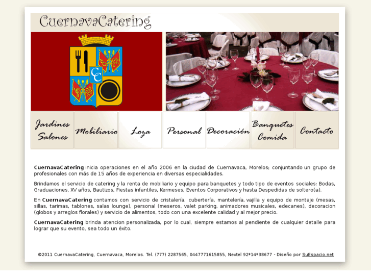 www.cuernavacatering.com