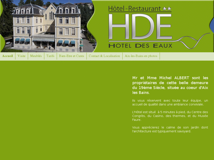 www.hoteldeseaux.fr