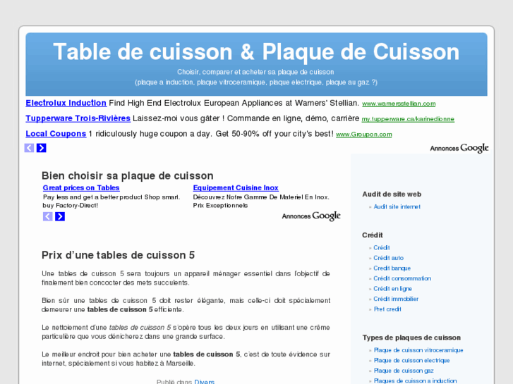 www.la-plaque-de-cuisson.com