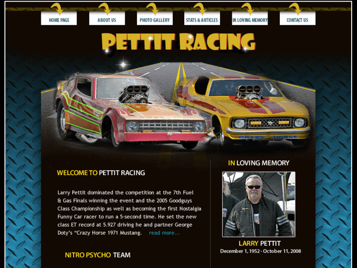 www.larrypettitracing.com