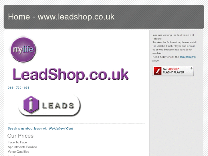 www.leadshop.co.uk