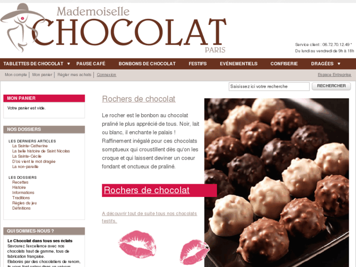 www.mademoiselle-chocolats.com