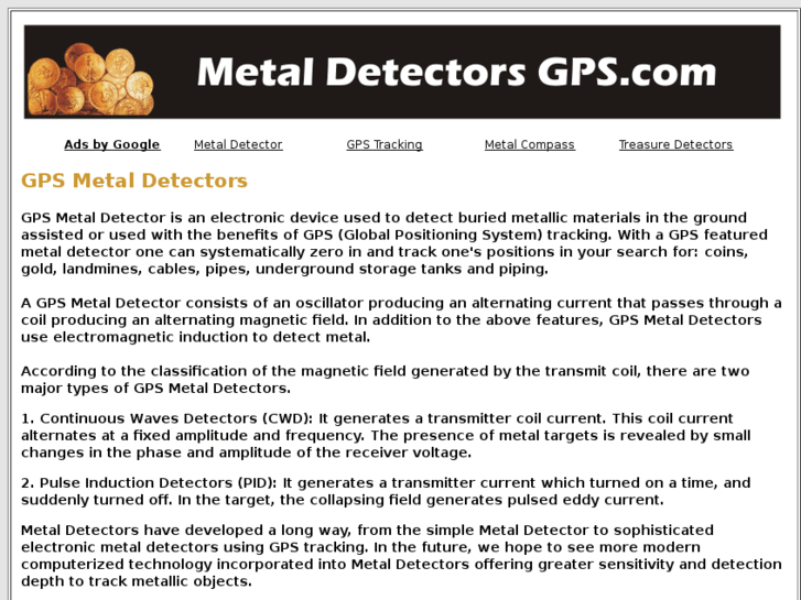 www.metaldetectorsgps.com