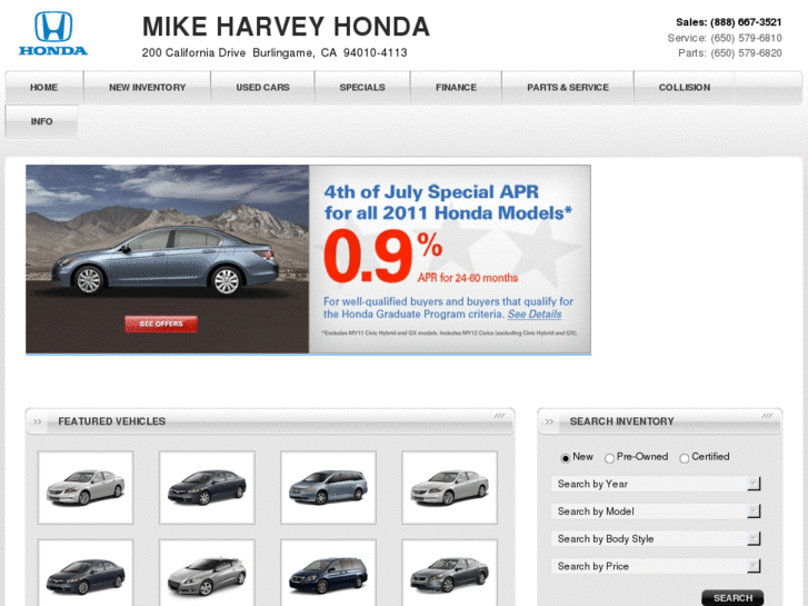 www.mikeharveyhonda.com