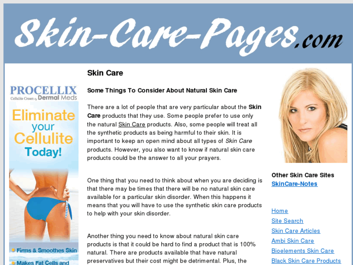 www.skin-care-pages.com