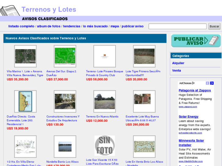 www.terrenoslotes.com.ar