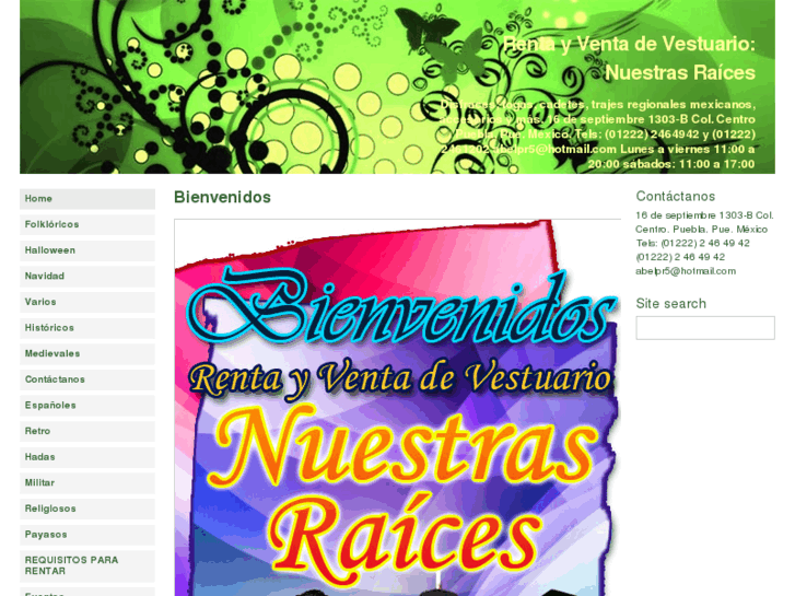 www.ventayrentadevestuario.com