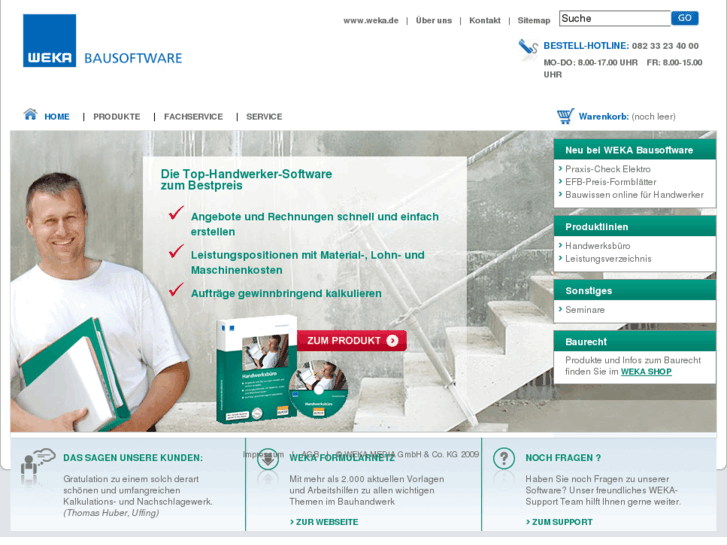 www.weka-bausoftware.de