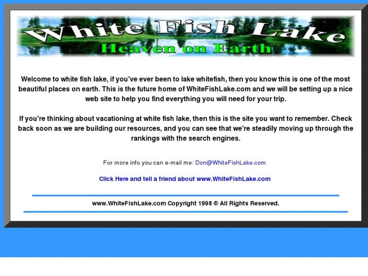 www.whitefishlake.com