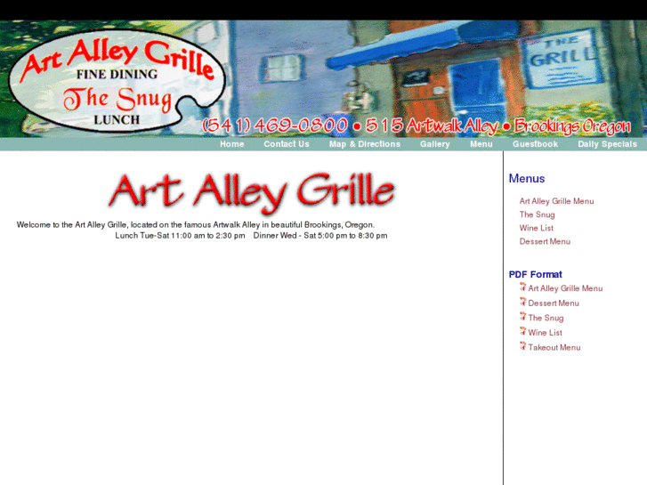 www.artalleygrill.com