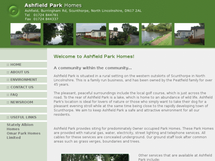 www.ashfieldparkhomes.com